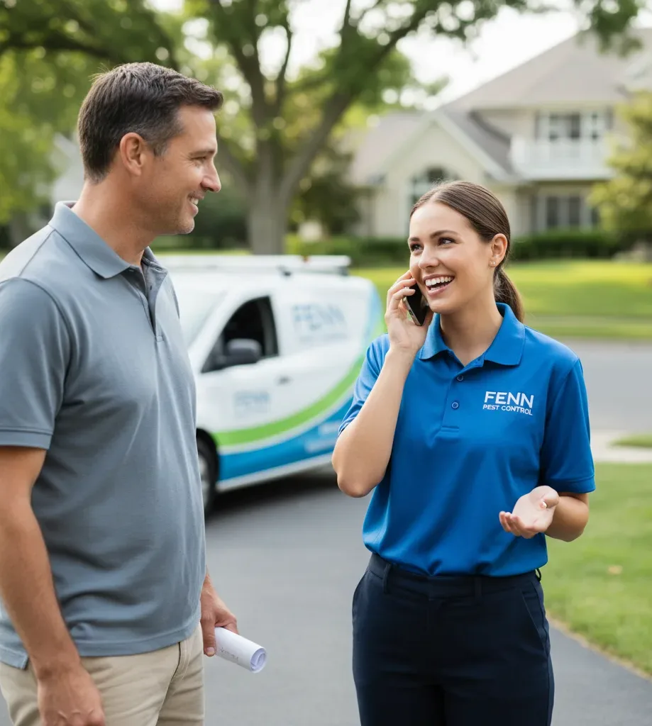 Fenn Pest Control customer support in Felton